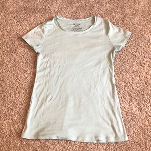 Faded Glory XS tee shirt sea foam